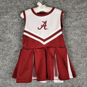 Little King Cheerleader DressAlabama Crimson Tide Toddler 2T Maroon White